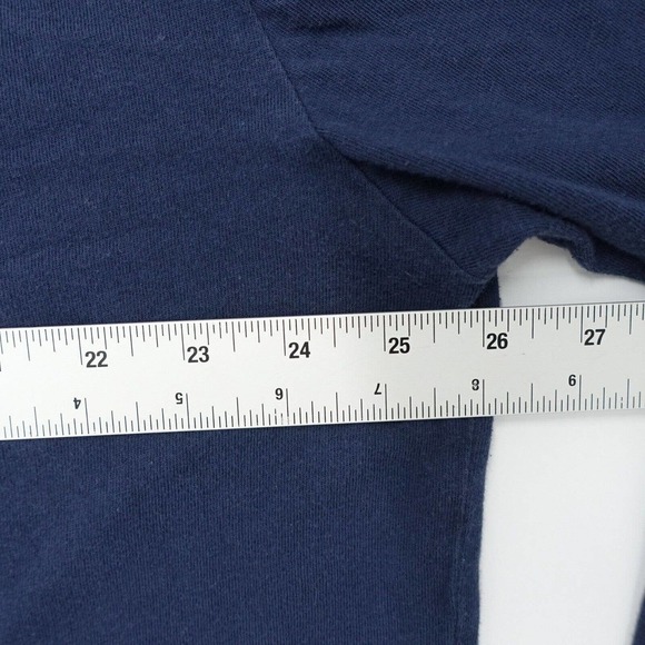 Levi's T-Shirt Men's Size 2XL Blue Long Sleeve Pullover Regular Fit Crew Neck - Picture 5 of 7